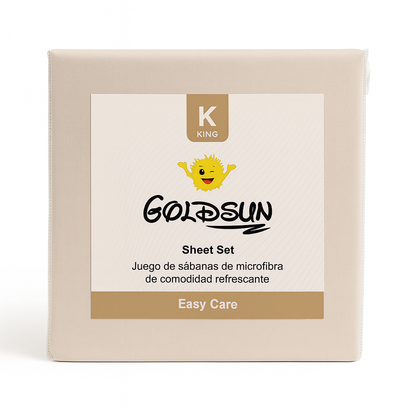 Juego de Sábanas Goldsun King