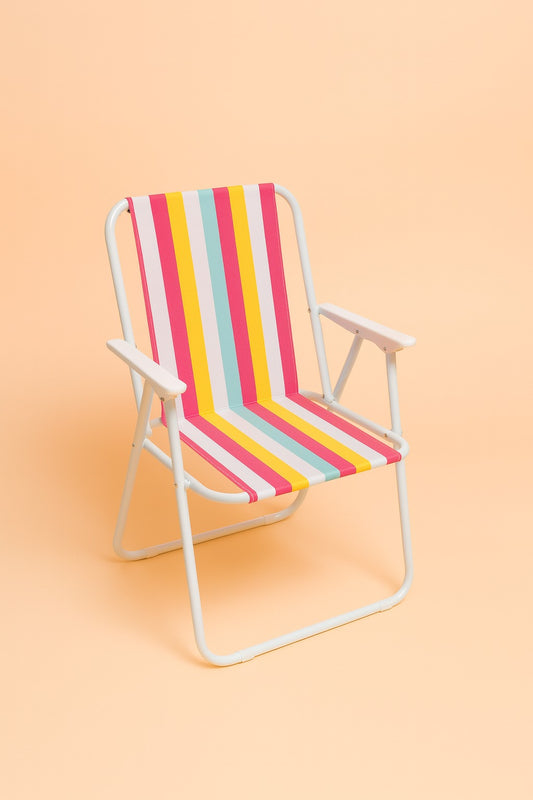 Silla de Playa Reforzada Plegable