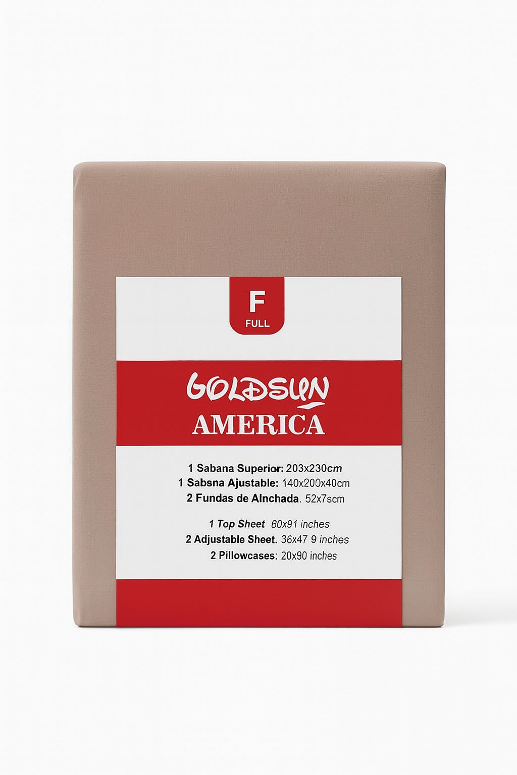 Sábanas Goldsun Full – 2 Plazas (Juego Completo)