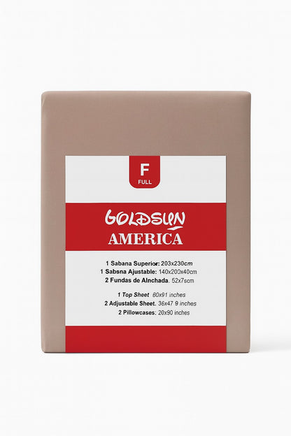 Sábanas Goldsun Full – 2 Plazas (Juego Completo)