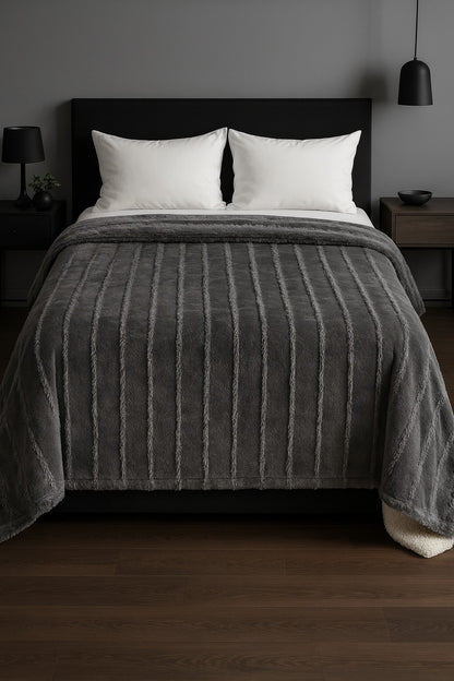 Frazada Queen con Corderito – Suavidad y Calidez en Cada Noche