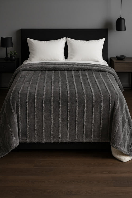 Frazada Queen con Corderito – Suavidad y Calidez en Cada Noche