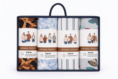 Sábana Inferior Queen + Fundas – Pack x4