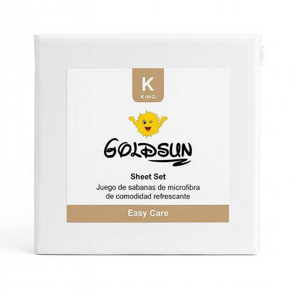 Juego de Sábanas Goldsun King
