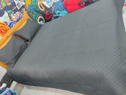 Cubrecama Queen de Verano Liso – Juego Completo