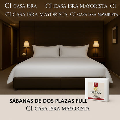 Sábanas Goldsun Full – 2 Plazas (Juego Completo)
