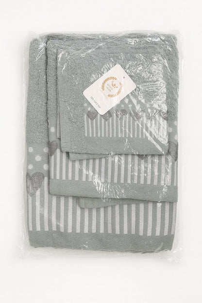 Set de 3 Toallas – Chica, Mediana y Social para Ducha