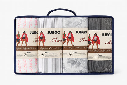 Sábanas 2 Plazas – Juego Completo | Pack x4